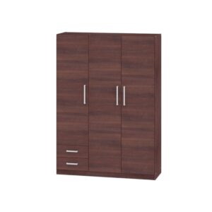 DIELFE PLACARD 3 PUERTAS DE ABRIR, ESTANTES Y 2 CAJONES PAC130