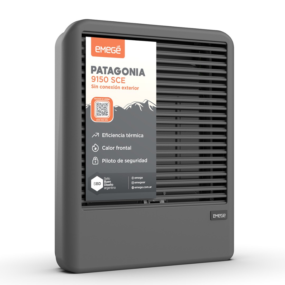CONVECTOR PATAGONIA 9150SCE ST MULTIGAS / 5000KCAL