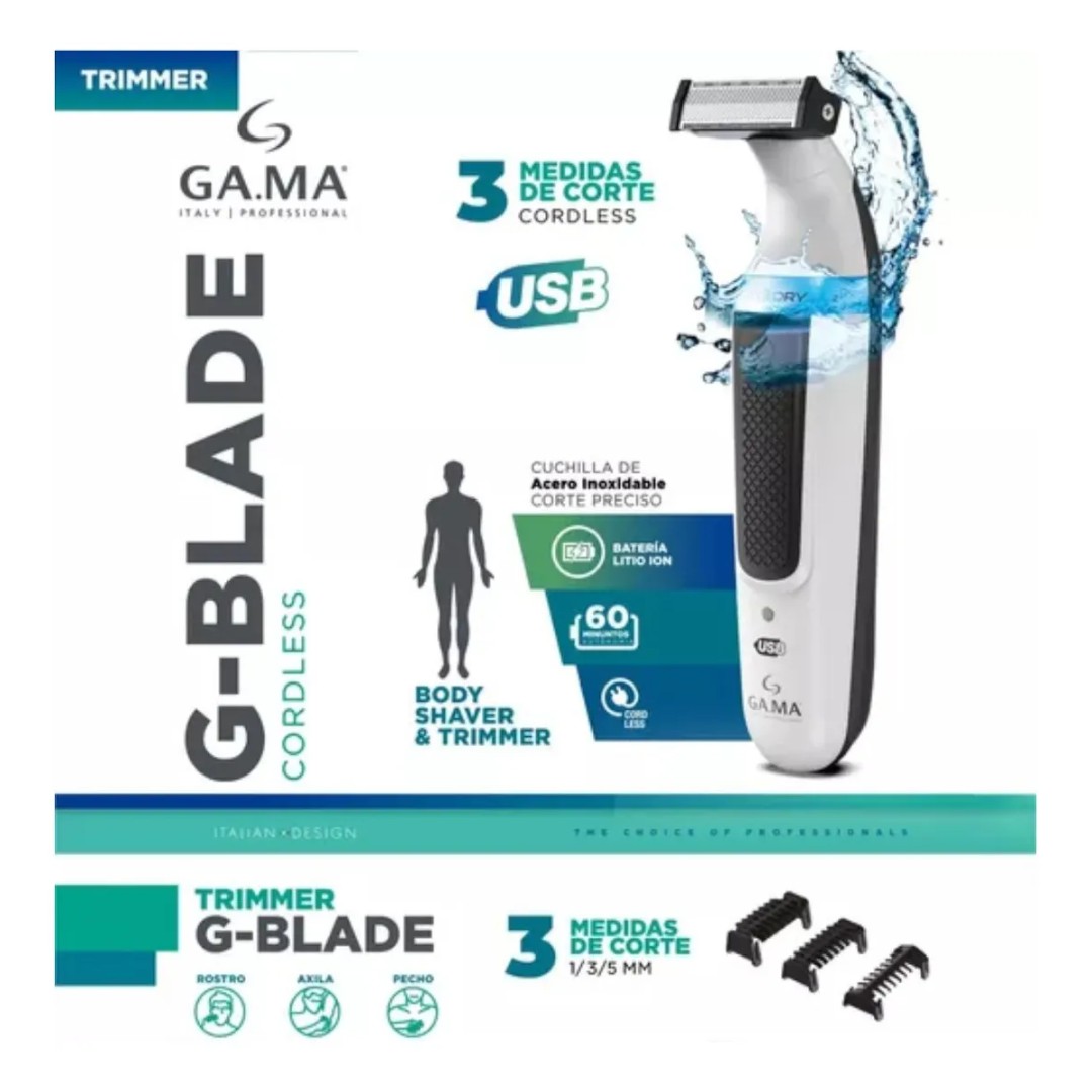 GAMA AFEITADORA TRIMMER G-BLADE WET&DRY - Imagen 4