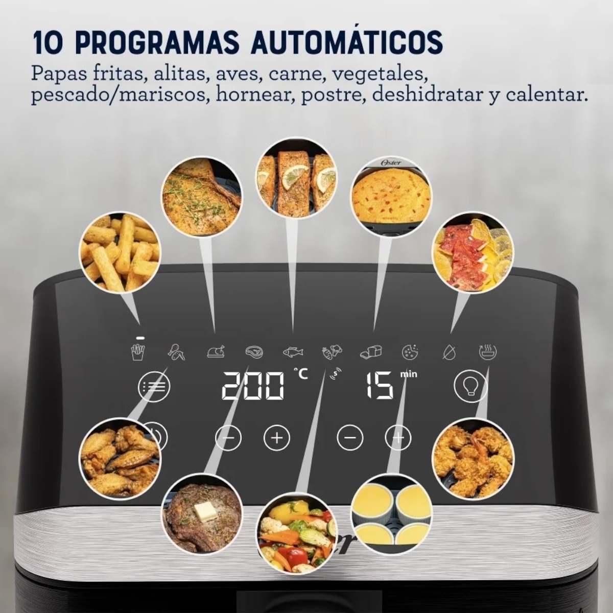 OSTER FREIDORA DE AIRE DIGITAL 4L DE CAPACIDAD - Imagen 5