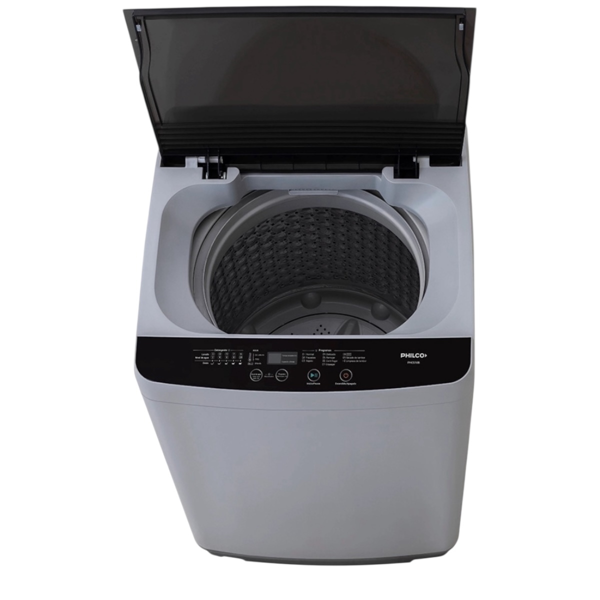 LAVARROPAS PHILCO 5,5KG GRIS PHCS07B - Imagen 4