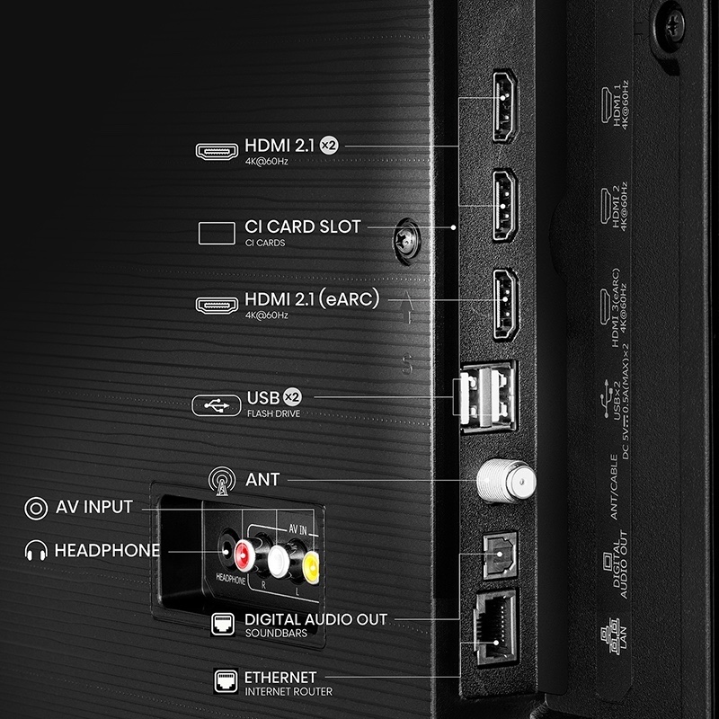 HISENSE SMART TV 75'' QLED GOOGLE - Imagen 4