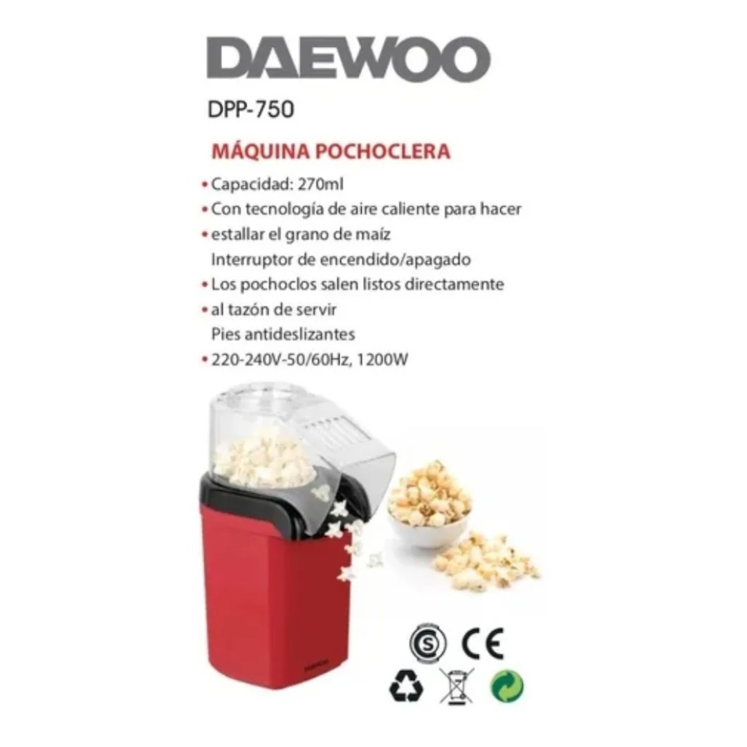 DAEWOO POCHOCLERA ELECTRICA 270 ML - Imagen 4