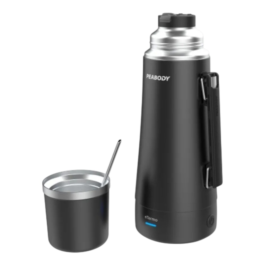 TERMO ELÉCTRICO PEABODY Et1001n E-termo 1LTS MATE BOMBILLA P1 COLOR NEGRO - Imagen 4