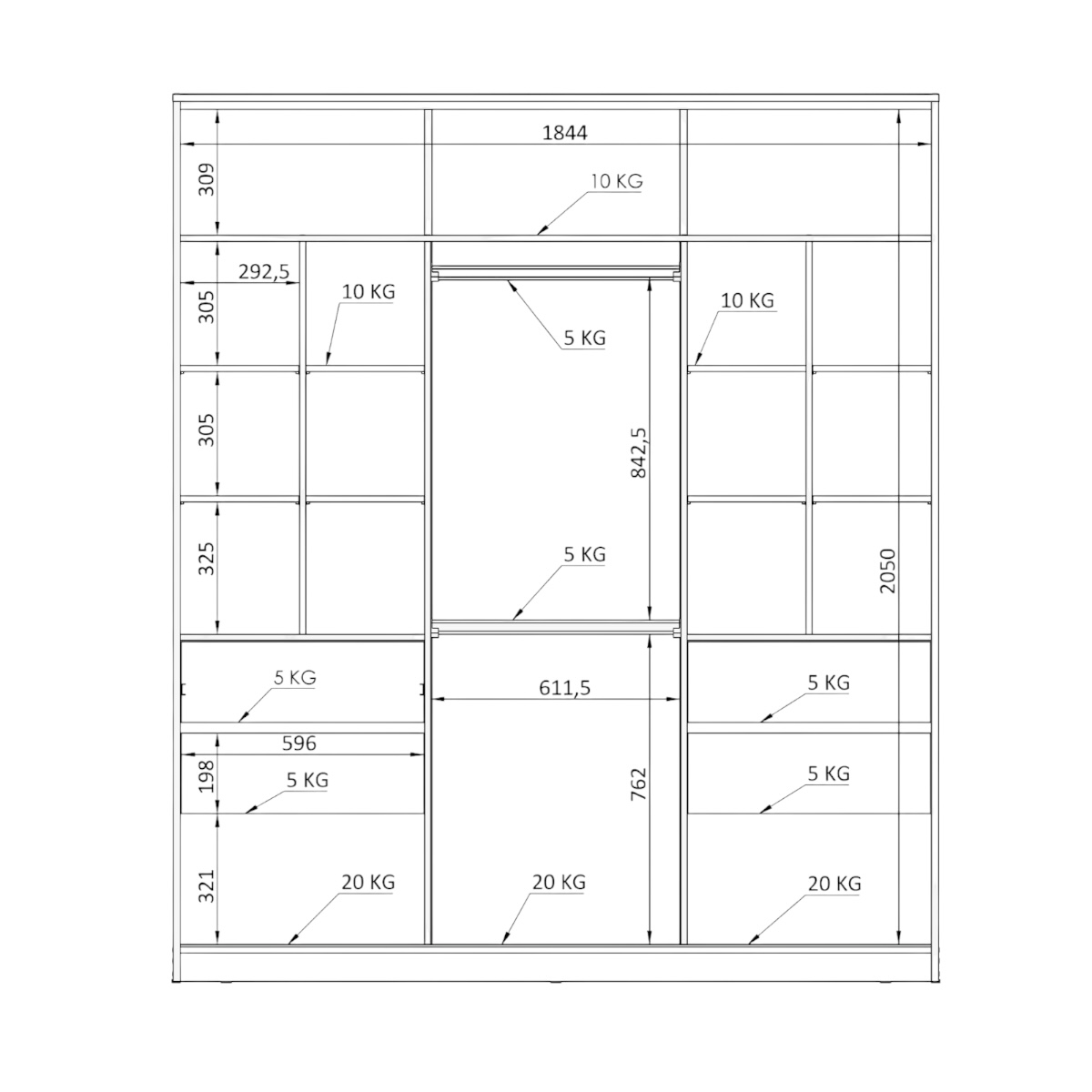 DIELFE PLACARD NIZA PCN190 - Imagen 8
