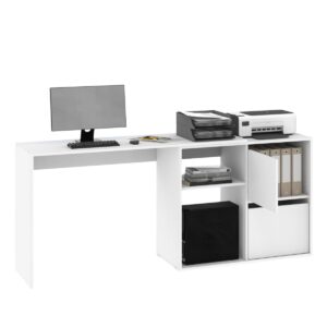 DIELFE ESCRITORIO MODULAR 3 EN 1 BLANCO