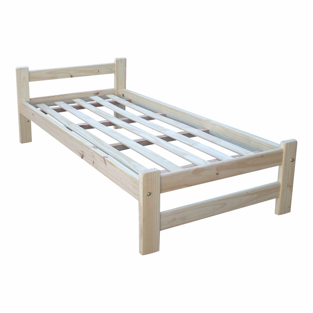 CAMA DE PINO 1 PLAZA