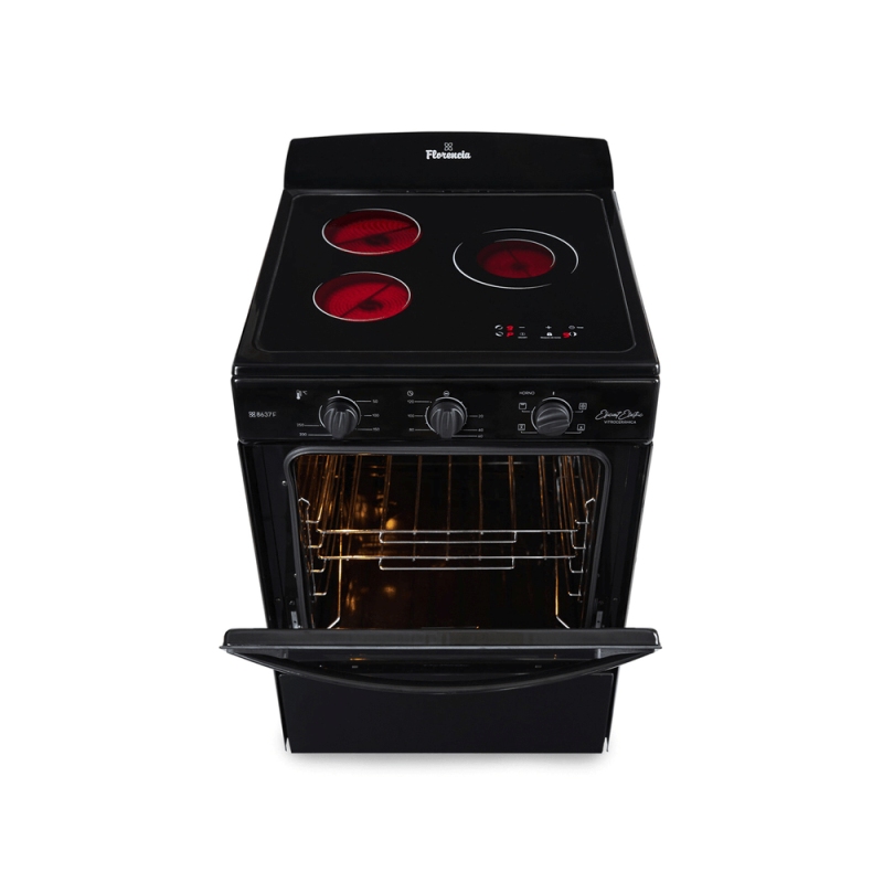 Cocina Florencia Eléctrica Vitrocerámica Flor 8637 G - Imagen 2