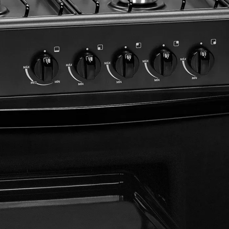 Cocina Multigas Longvie 12231g Multigas Grafito Cajón Parrilla - Imagen 2